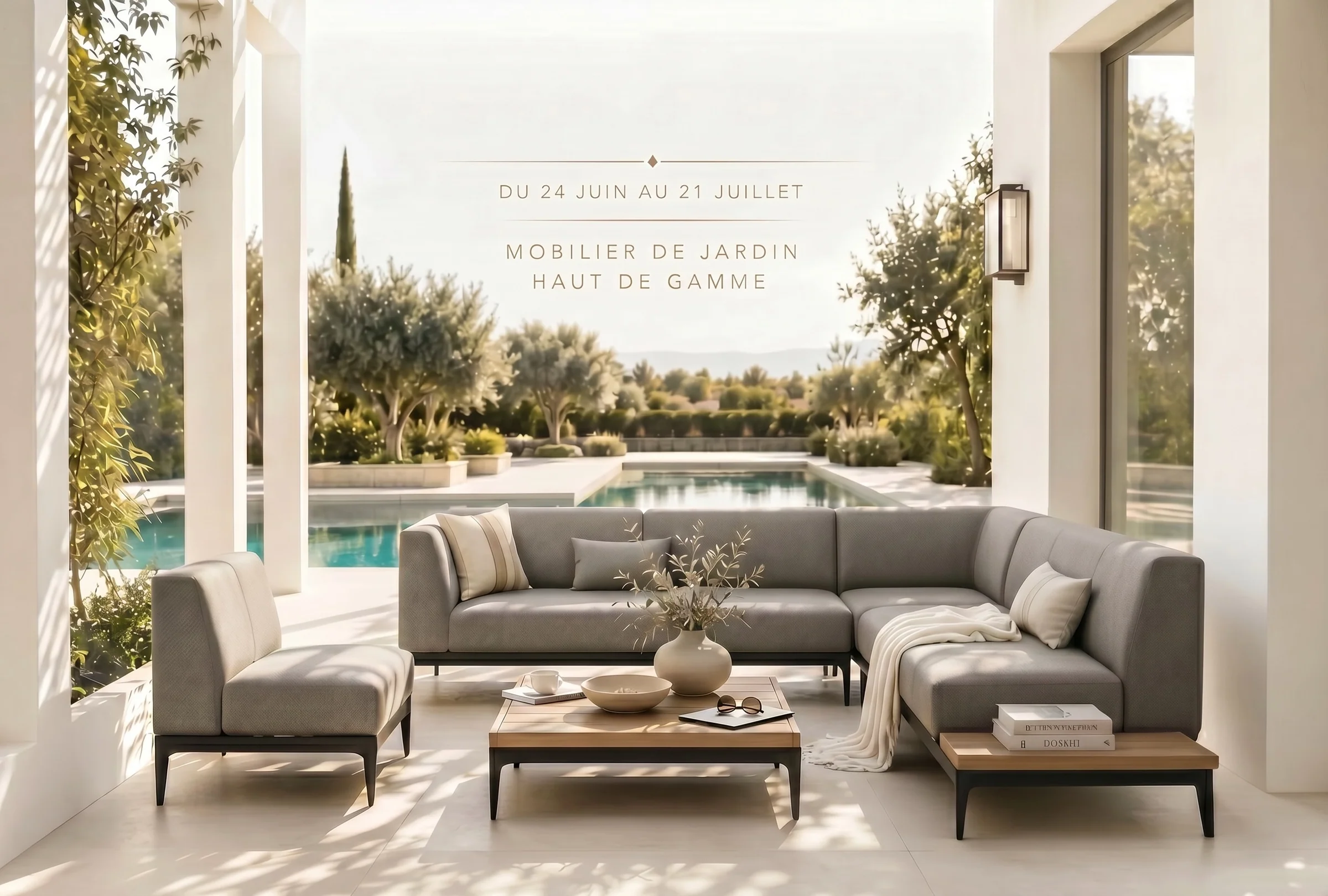 L'élégance s'invite au jardin